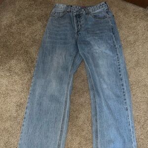 EDIKTED crossover jeans size xs brand new with tags